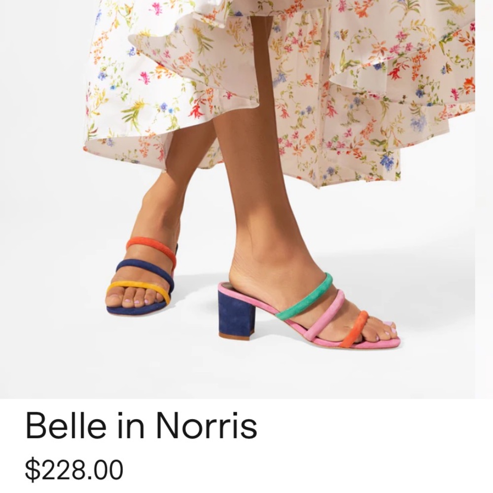 Charlotte Stone new “Belle” sandals.  Size 7. New.
